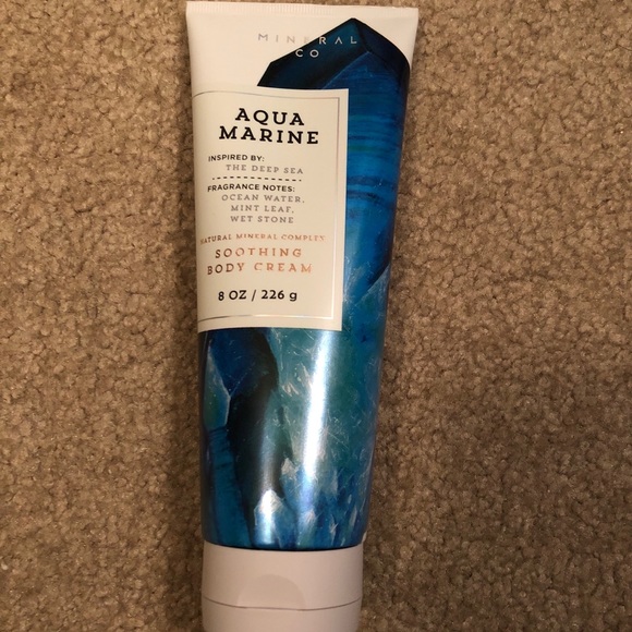 Bath & Body Works Other - 🌲B&BW Mineral Co Aqua Marine Soothing Body Cream